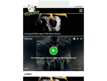 Tablet Screenshot of geekscape.net